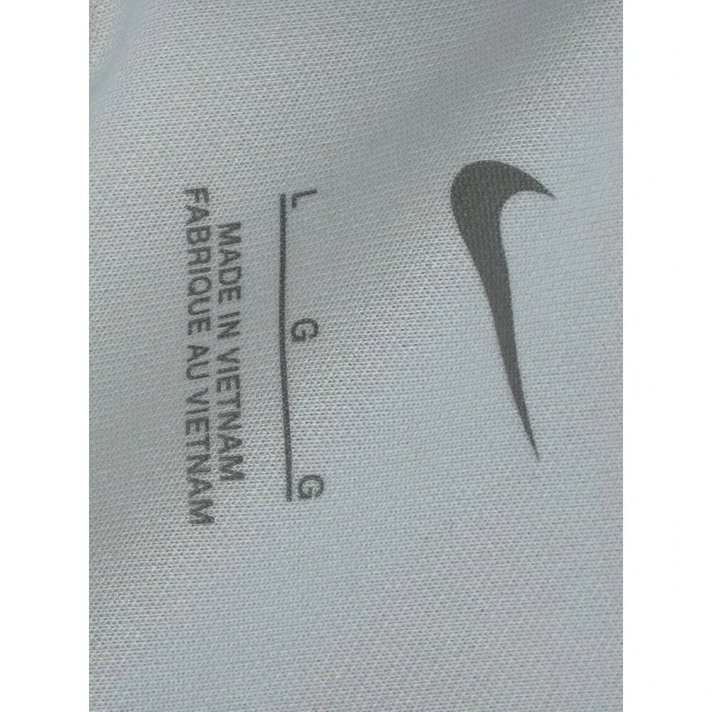 Nike Golf Crest Holdings LLC White Performance Polo Shirt Men’s Large